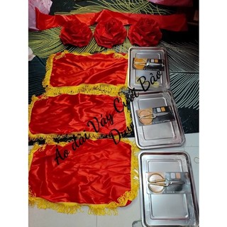bộ cắt băng khai trương khánh thành (nhung)