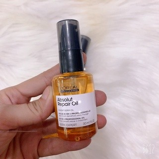 Dầu Dưỡng Loreal Phục Hồi Hư tóc hư tổn bóng mêm mươt 30ml