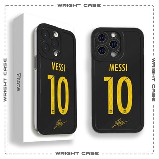 Ốp lưng iphone cạnh vuông cầu thủ bóng đá Messi số 10 WC 2022 6plus/7/8/8plus/x/xs/11/12/pro/max/plus/promax