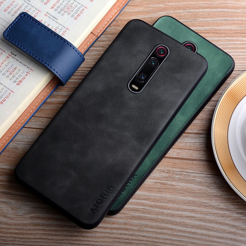 Ốp Lưng Dành Cho Xiaomi Mi 9T mi9T Pro coque silky Cảm Giác Vân Tay Da Bền Cho Xiaomi Mi 9T Pro Case