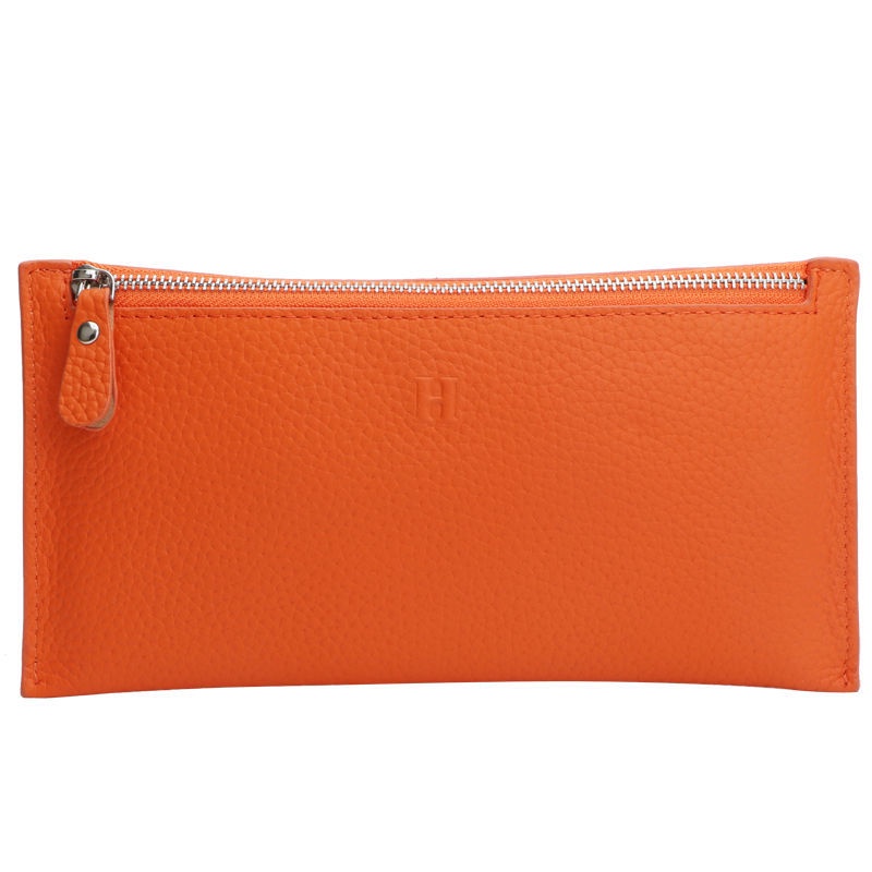 Ví Da Siêu Mỏng Dáng Dài Thiết Kế Đơn Giản Thời Trang Mùa Hè Cho Nữ