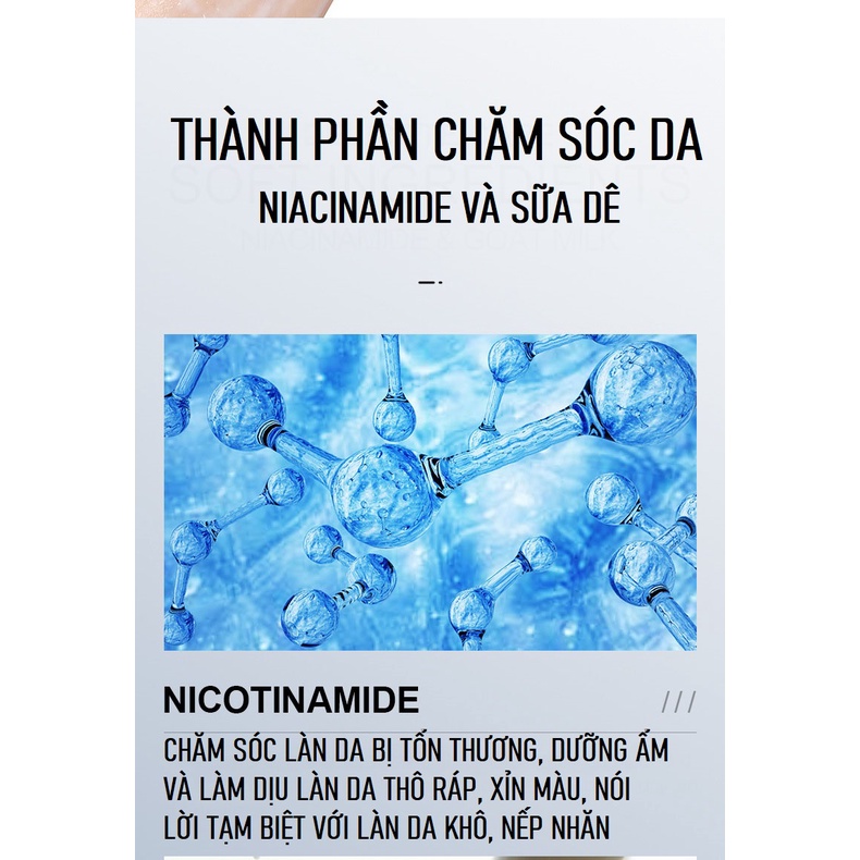 Mặt Nạ Dưỡng Da Tay Chiết Xuất Hoa Hồng, Sữa Dê Hand Mask Dưỡng Ẩm, Làm Trắng và Mịn Màng Da Tay