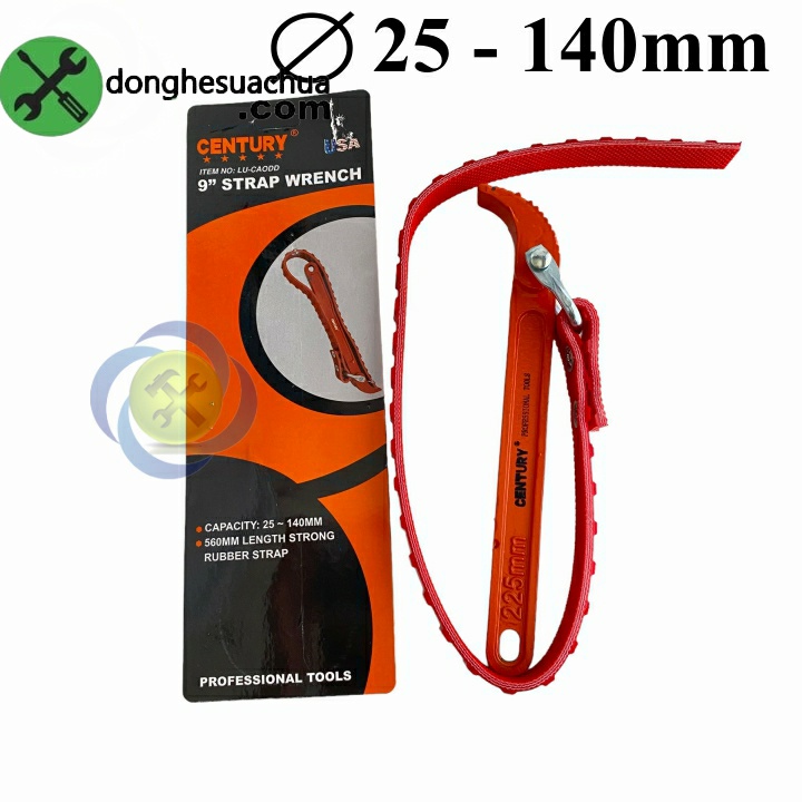 Cảo dây da mở lọc dầu Century LU-CAODD