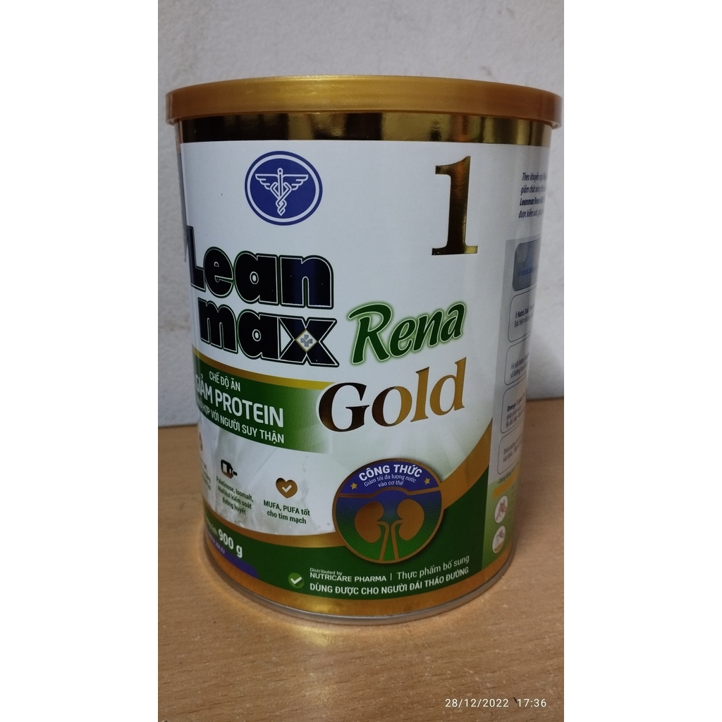 leanmax rena 1 gold 900g- dinh dưỡng cho người suy thận