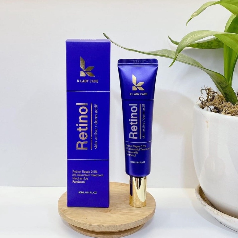 Retinol Bakuchiol K Lady Care - Kem Dưỡng Trắng Da Ngừa Lão Hoá Hàn Quốc - 30ML