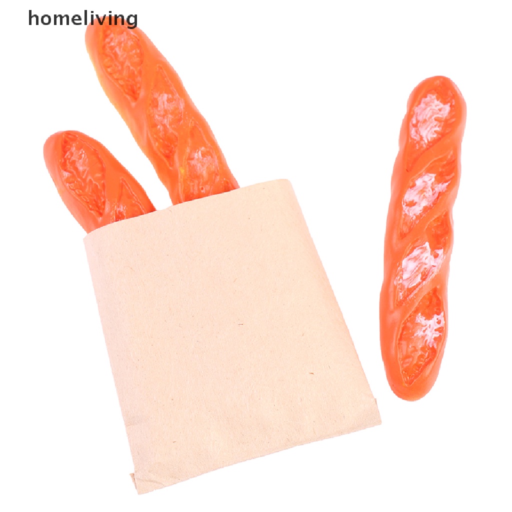 Mô Hình Bánh Mì Ăn Sáng Trang Trí Nhà Búp Bê Tỉ Lệ 1: 12