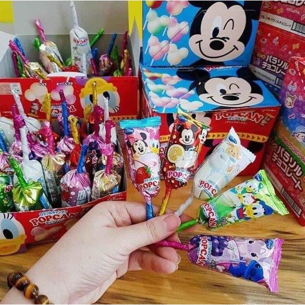 Kẹo mút Popcan Mickey Gilco Nhật Bản