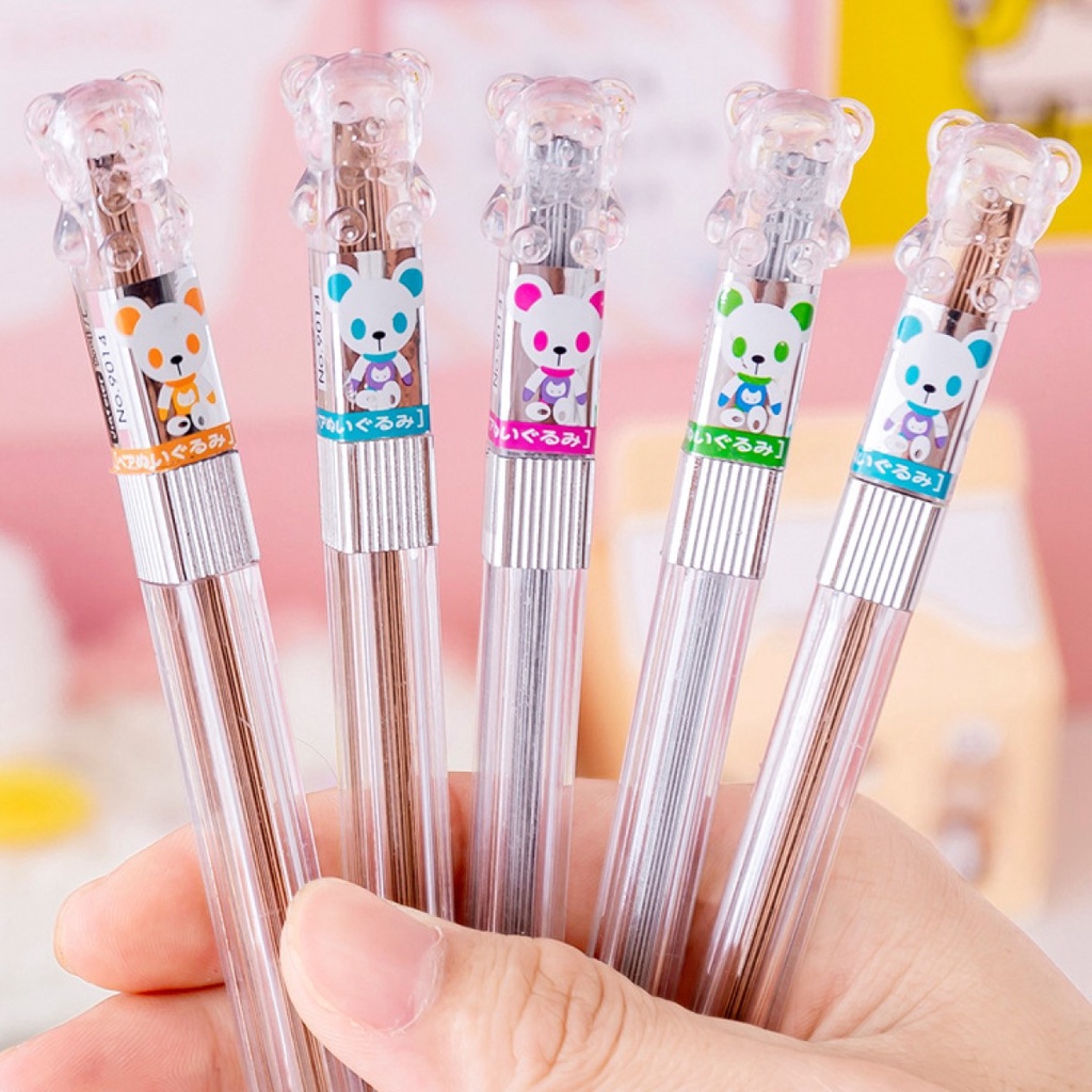 Ngòi Bút Chì 0.5 Kim 0.7 Nhiều Màu Cute Hình Chuột Timo VPK11