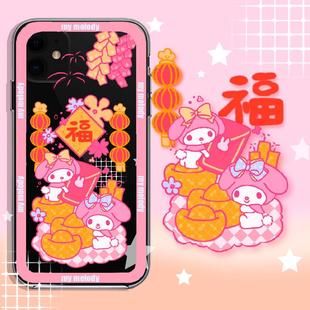 Ốp Điện Thoại TPU Mềm Chống Sốc Hình Hello Kitty Năm Mới 2023 Cho IPhone 14 13 12 PRO 12 mini 11 PRO Max Xs Max XR 6 7 8 Plus SE2020