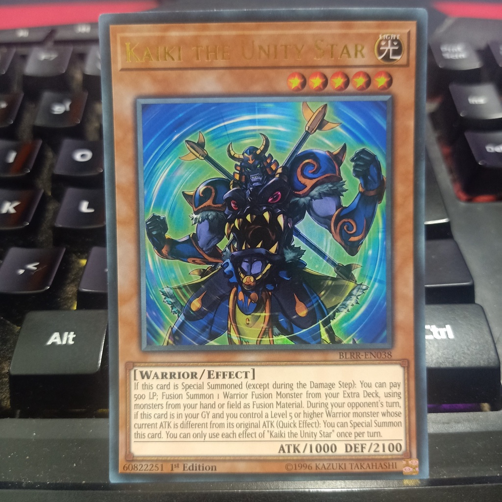 (YGOVKIDS) Bài Yu-Gi-Oh! Kaiki the Unity Star - BLRR-EN038 - Ultra Rare