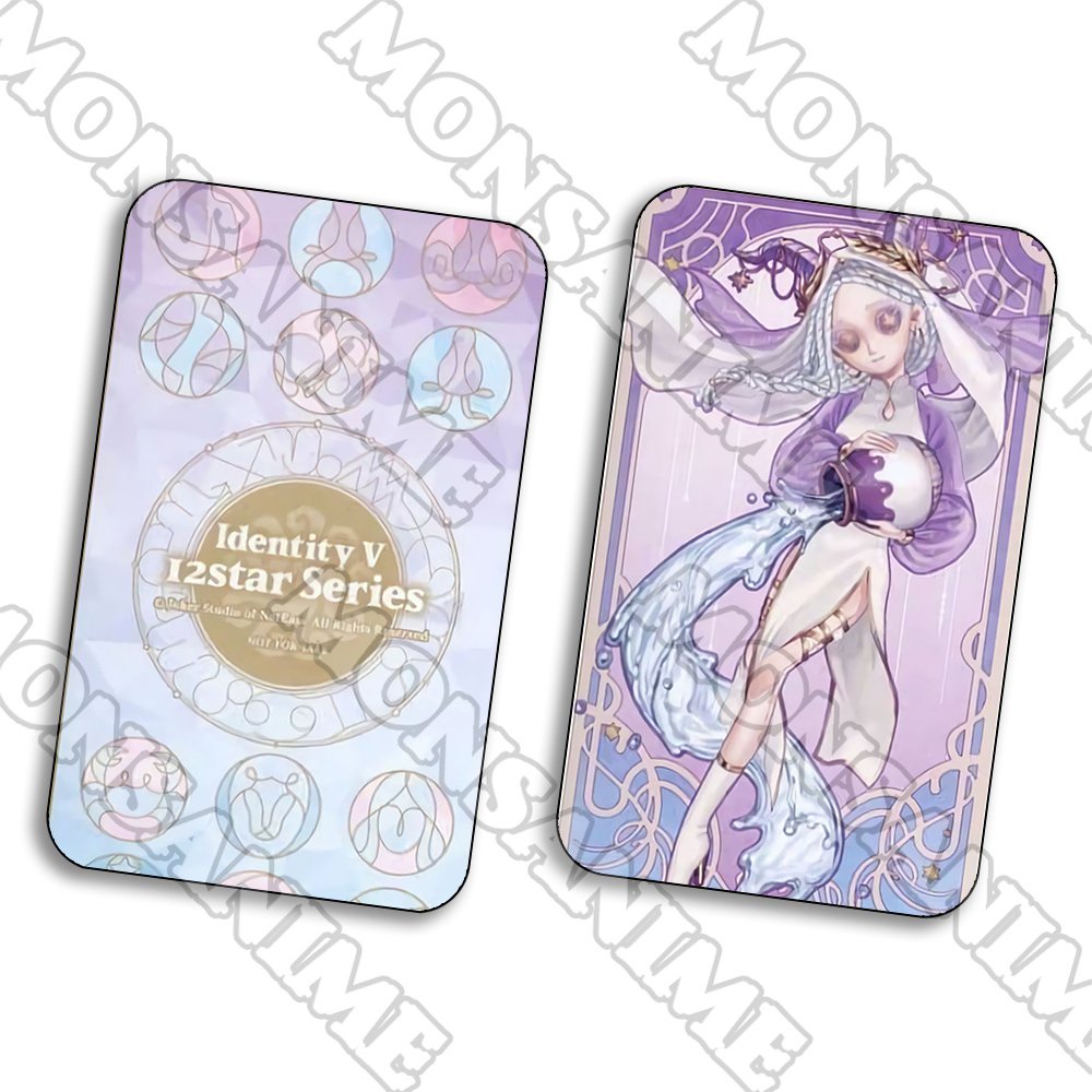 Ảnh card bo góc in hình IDENTITY V ver 12 CUNG HOÀNG ĐẠO thẻ bo viền 5*8cm anime chibi game 1 tấm