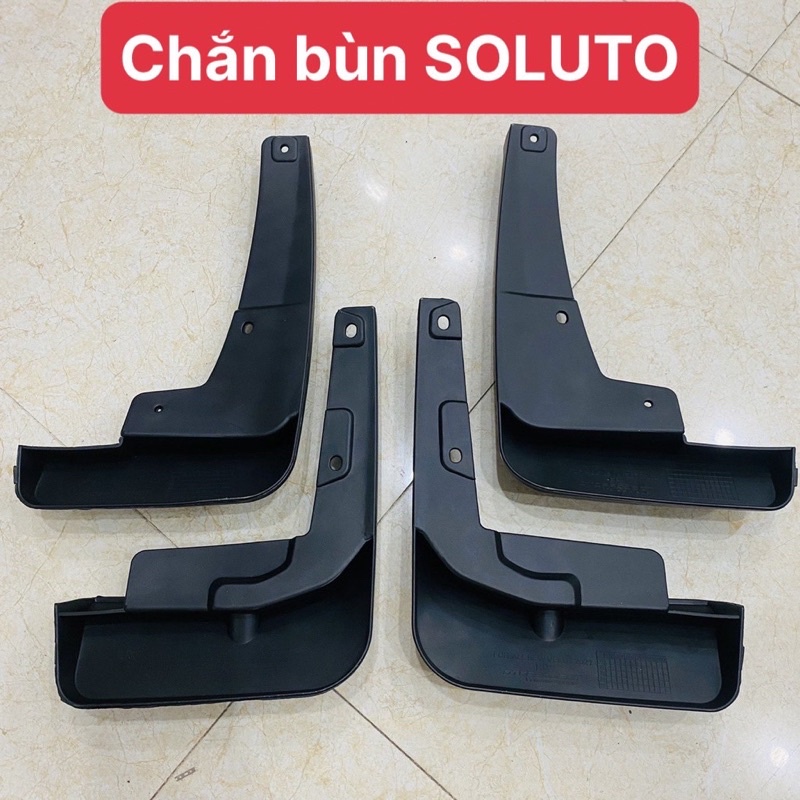 Bộ 4 Chắn Bùn Nhựa Cho Xe Kia Soluto 2019 2020 2021- 4 chi tiết.
