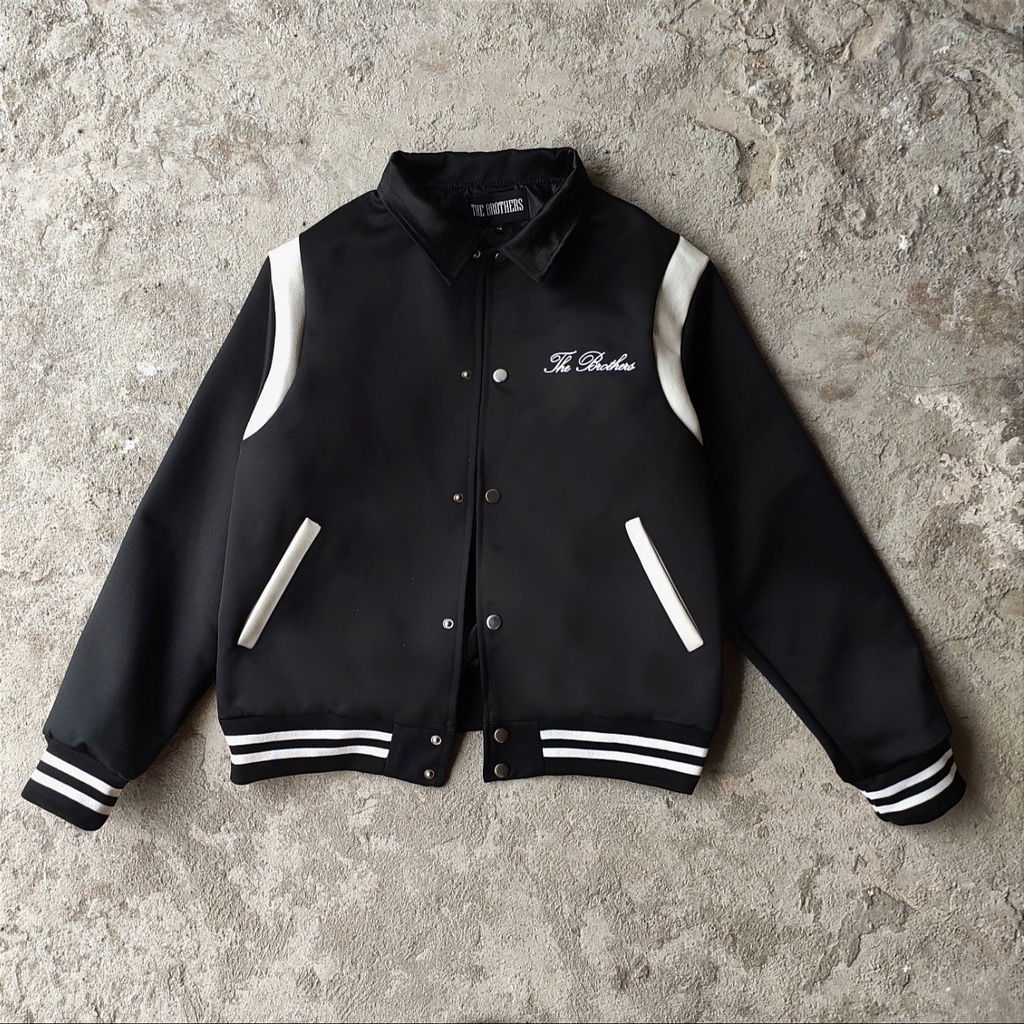 Áo khoác varsity jacket THE BROTHERS form boxy
