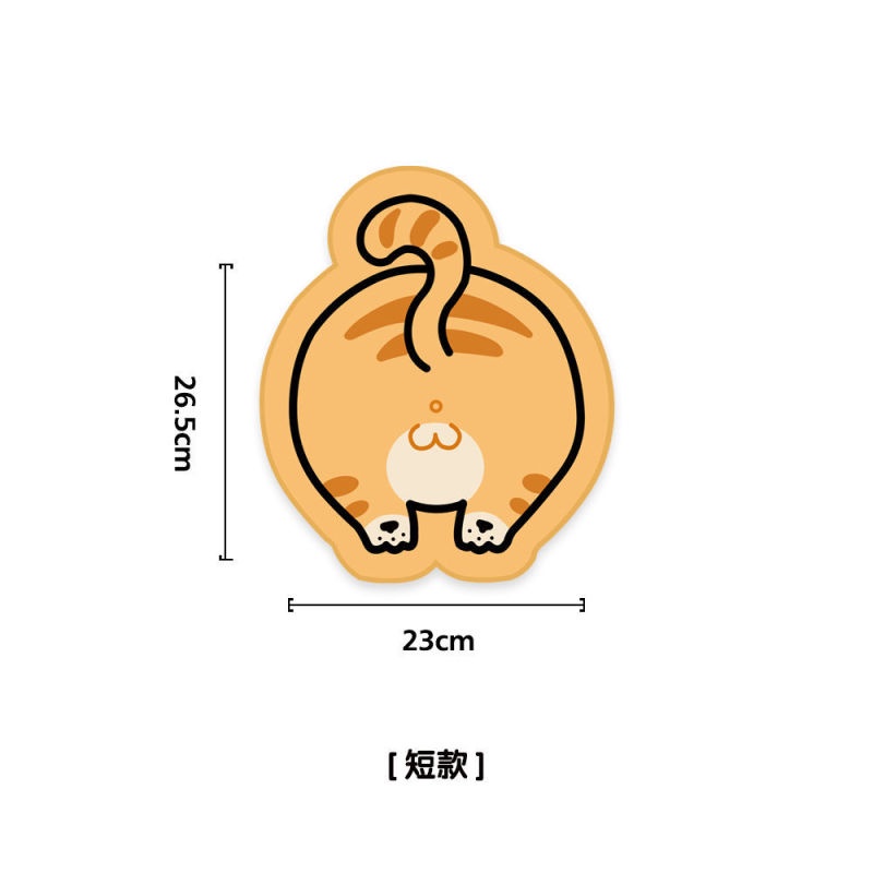 Thảm Lót Chuột Máy Tính Để Bàn Chống Trượt Hình Chú Heo Hoạt Hình Đáng Yêu