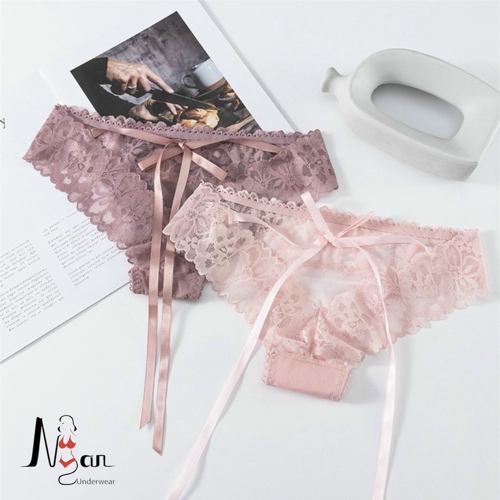 Quần lót nữ chất ren thoáng mát sexy NGAN HOUSE - CHUYÊN ĐỒ LÓT