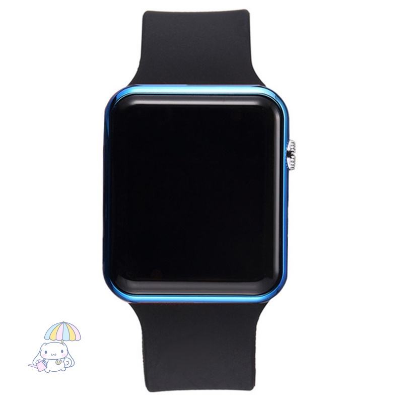Đồng Hồ Đeo Tay Điện Tử Thể Thao Thông Minh Bằng Silicon Có Đèn Led Dạ Quang Thời Trang Cho Nam Và Nữ