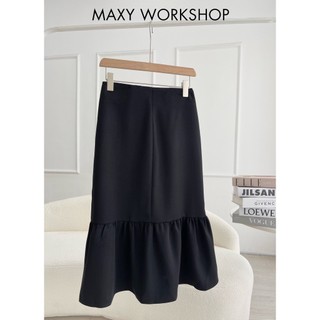 Chân váy dài đuôi cá nữ tính Fishtail Skirt Maxy Workshop