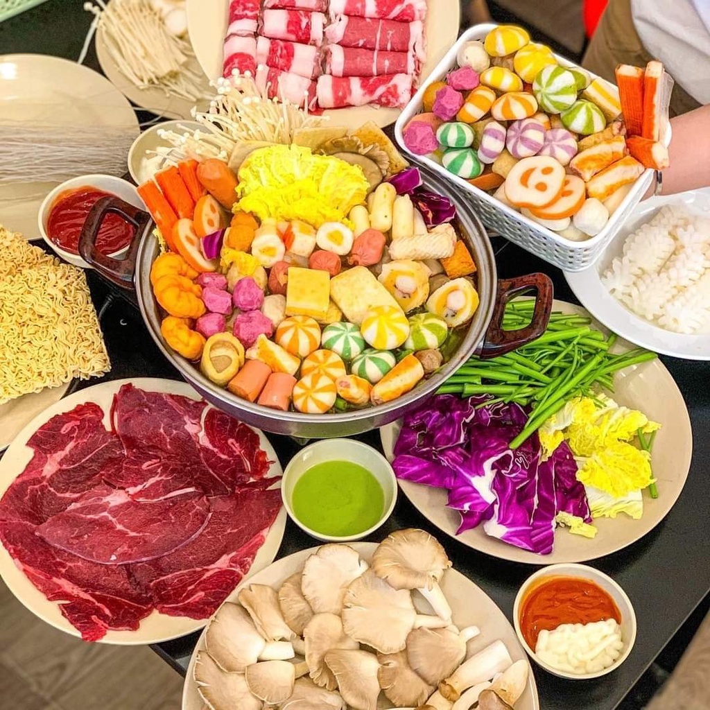 Viên thả lẩu Phú Mark 500g