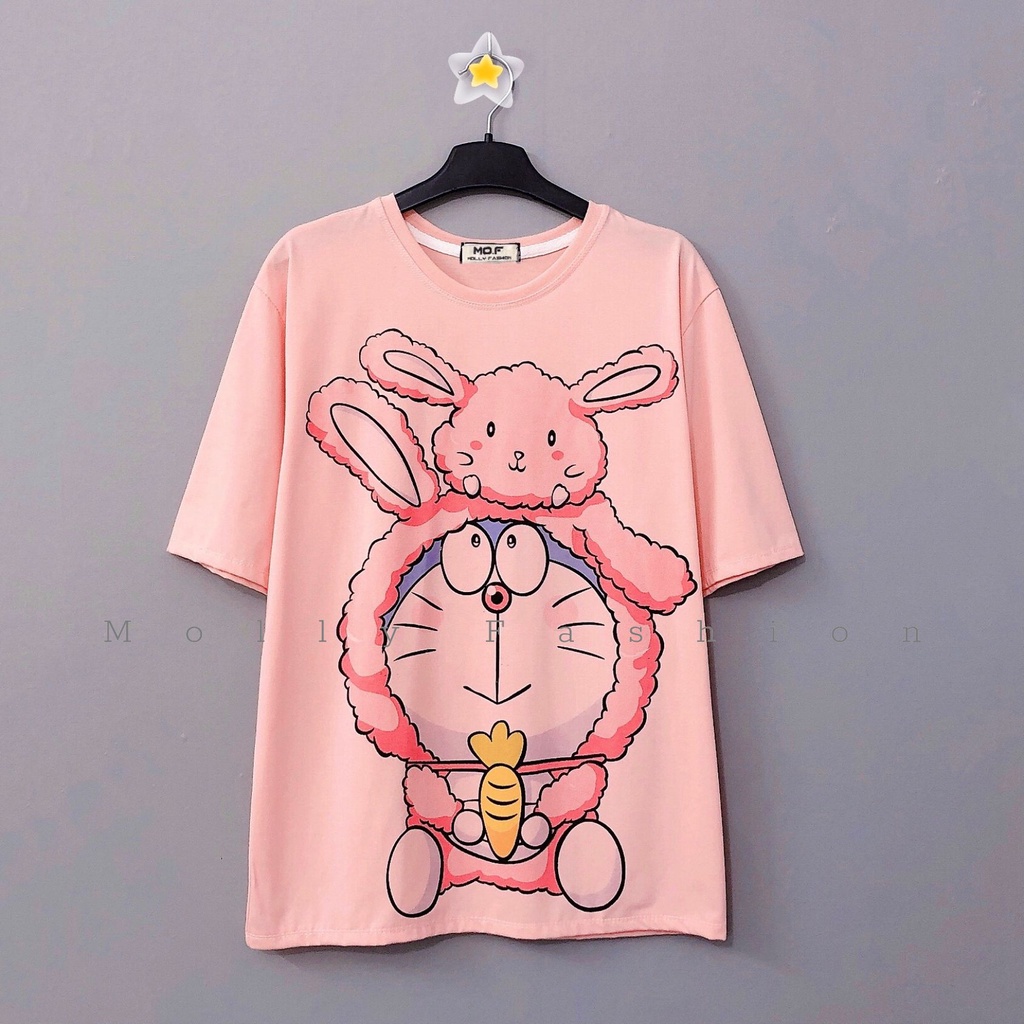 Áo thun nữ tay lỡ 3D NHIỀU MẪU ❤️ Áo phông form rộng Freesize dành cho nữ Molly Fashion