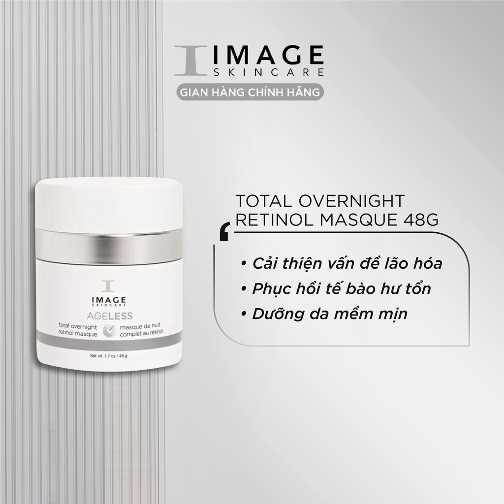 Mặt nạ ngủ trẻ hóa da Image Skincare Ageless Total Overnight Retinol Masque 48gr