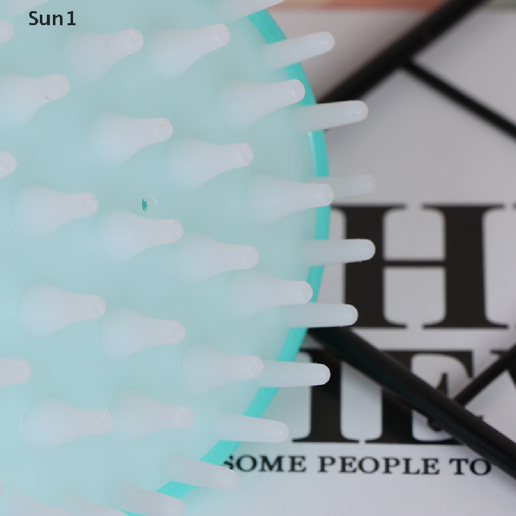 Sun1 > Lược Silicone Mini Cầm Tay Mát Xa Da Đầu