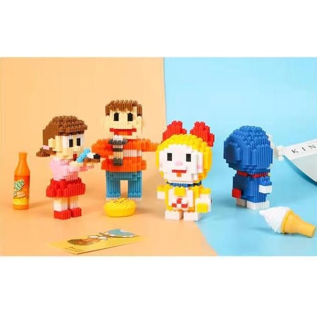 Lego mini 3D - 12 Cung hoàng đạo - Nhân vật hoạt hình - Mẫu mới - Chọn mẫu