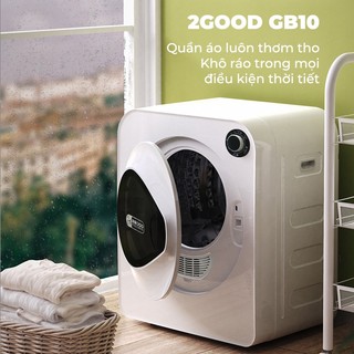 Máy sấy quần áo thông minh 2good, 2 chế độ sấy nóng - lạnh,lọc 99,9% bụi - sấy khô sấy nhanh trong 1h