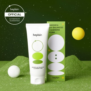  Sữa Rửa Mặt beplain Đậu Xanh cân bằng độ pH Greenful Cleansing Foam 160ml