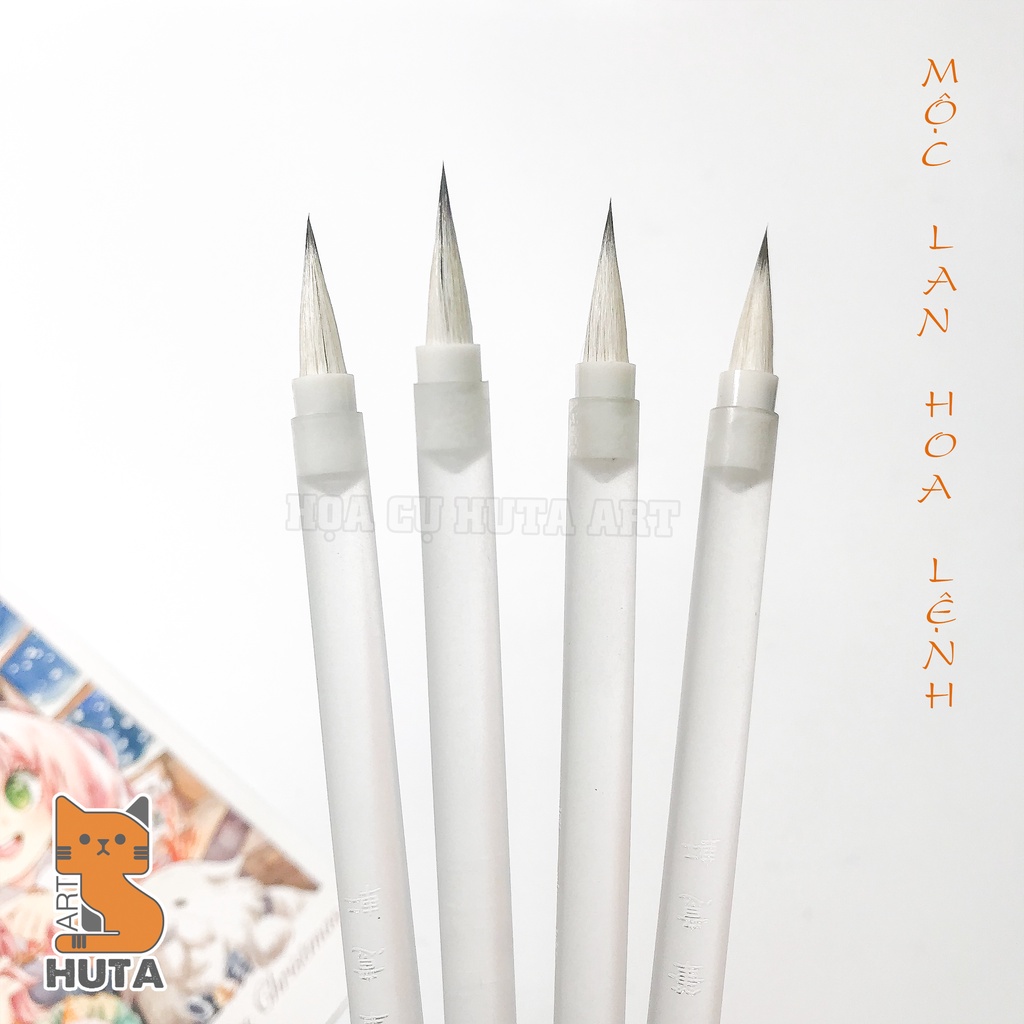 Cọ MỘC LAN HOA LỆNH vẽ màu nước, thư pháp - Bút Ý Hiên