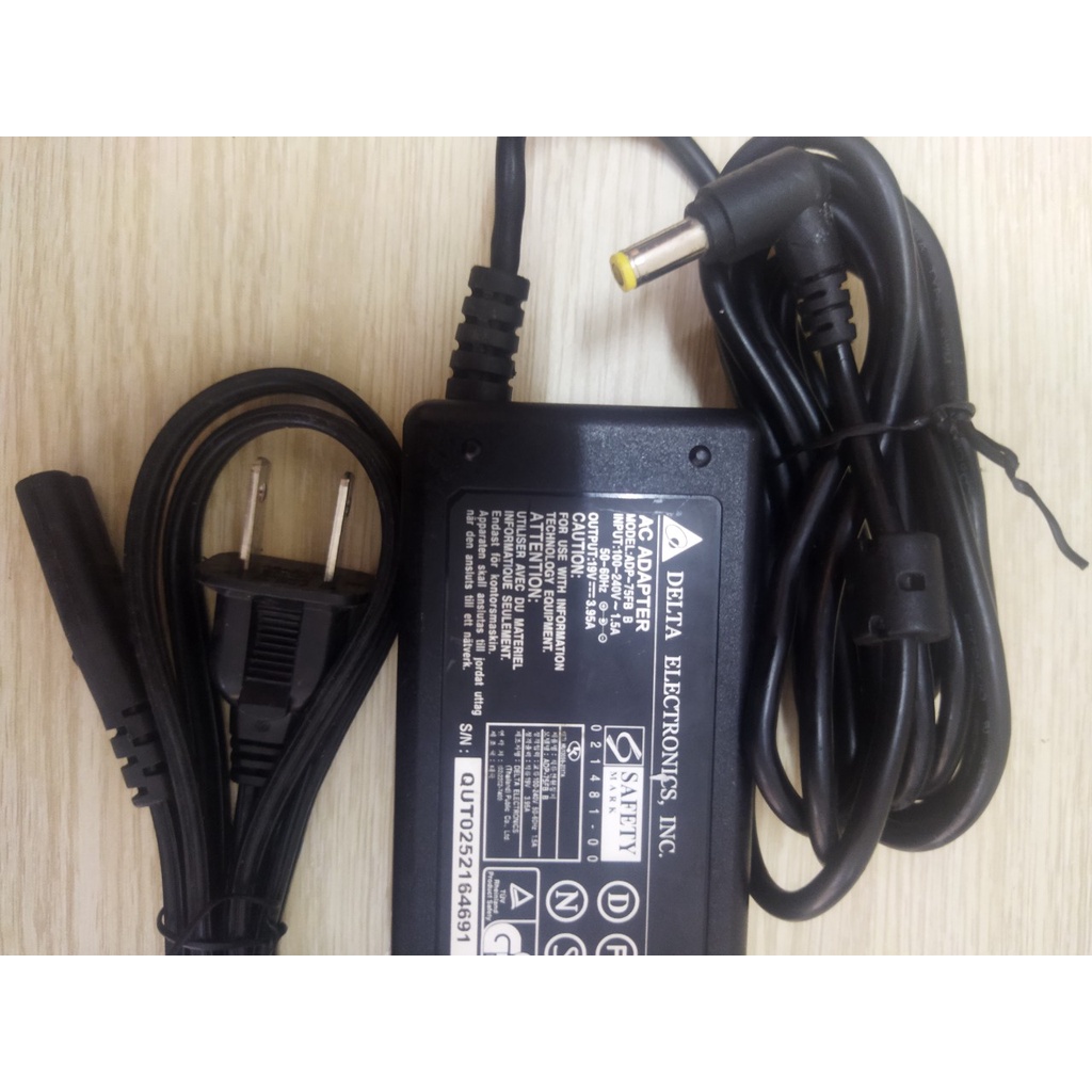 Bộ sạc pin cho Laprop ACER 19V-3.42A   hàng zin