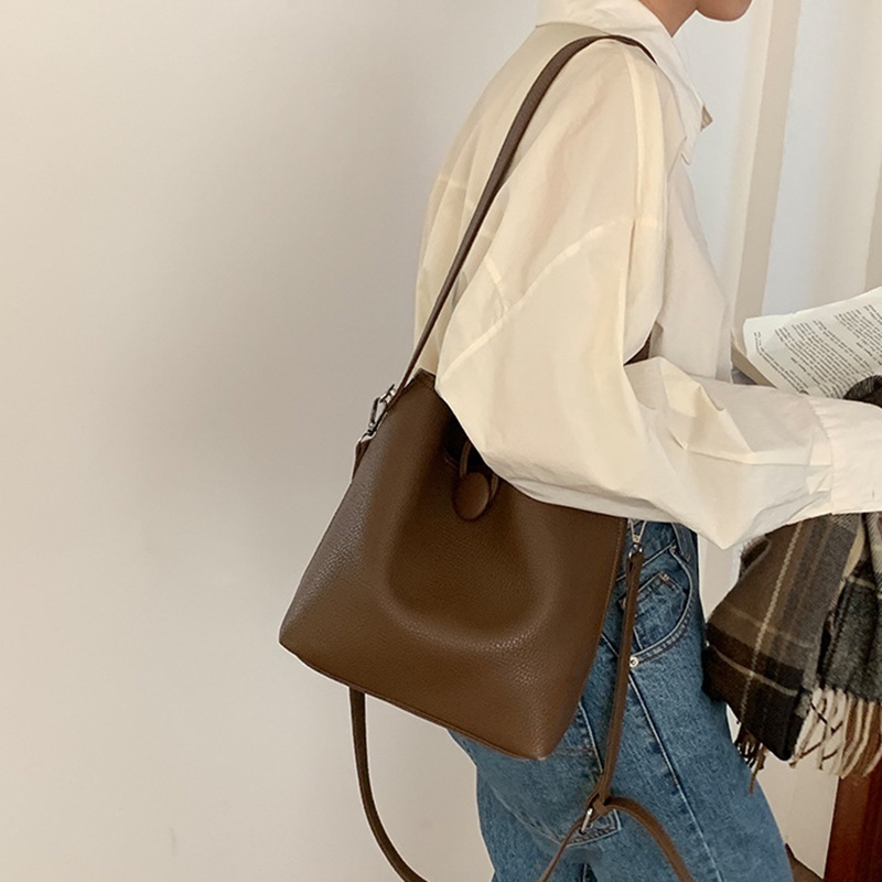 Túi Đeo Vai Sức Chứa Lớn Phong Cách retro Thời Trang Cho Nữ