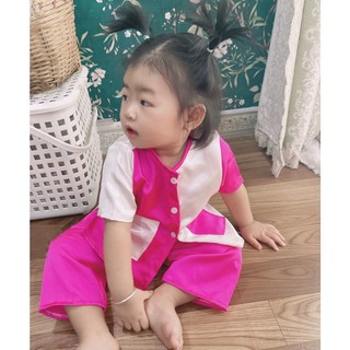 BỘ BÀ BA LỤA GHÉP CHO BÉ