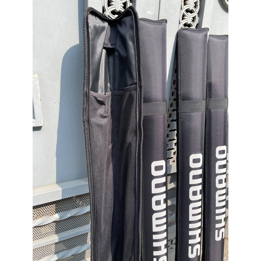 Combo túi Shimano và bao đựng cần câu Shimano thể thao chuyên dụng câu lure AnhKhoaFishing