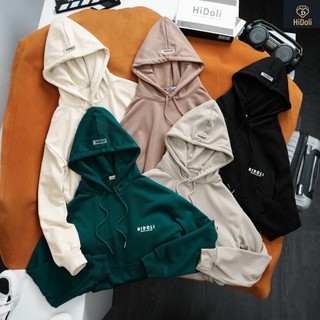 Áo hoodie unisex nam nữ cao cấp với chất vải nỉ chân cua mềm mịn giữ ấm cực tốt