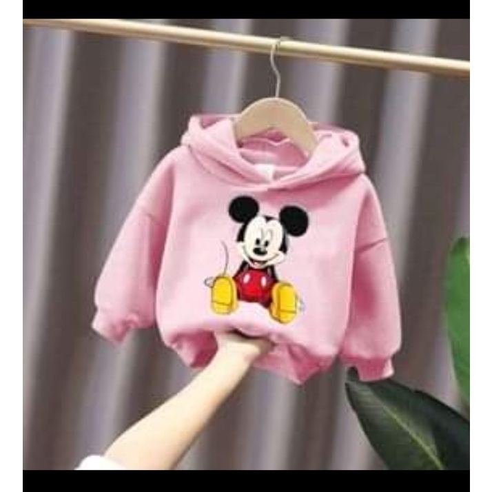 Áo nỉ dài tay cho bé trai bé gái