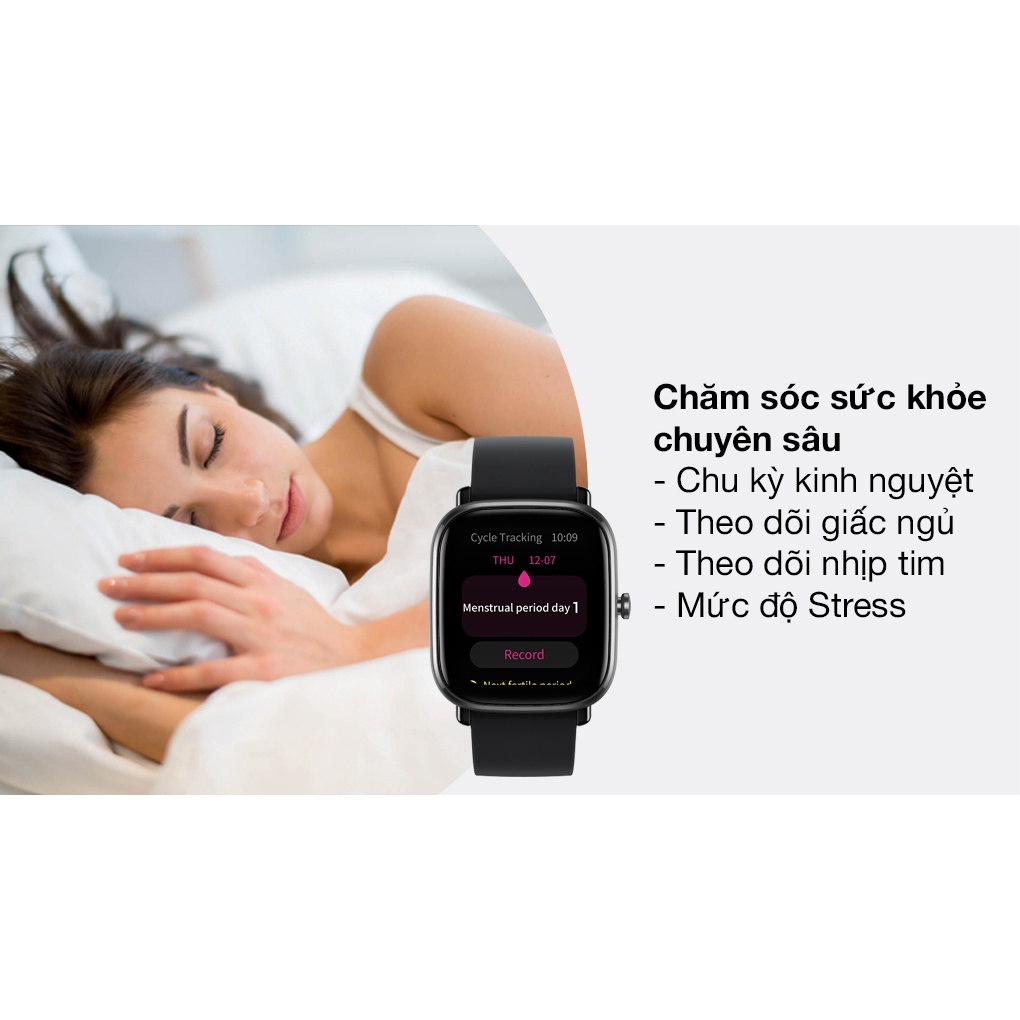 Đồng Hồ Thông Minh Amazfit GTS 2 Mini | Tiếng Việt | Hàng Chính Hãng | Bảo Hành 12 Tháng | Mimax Store