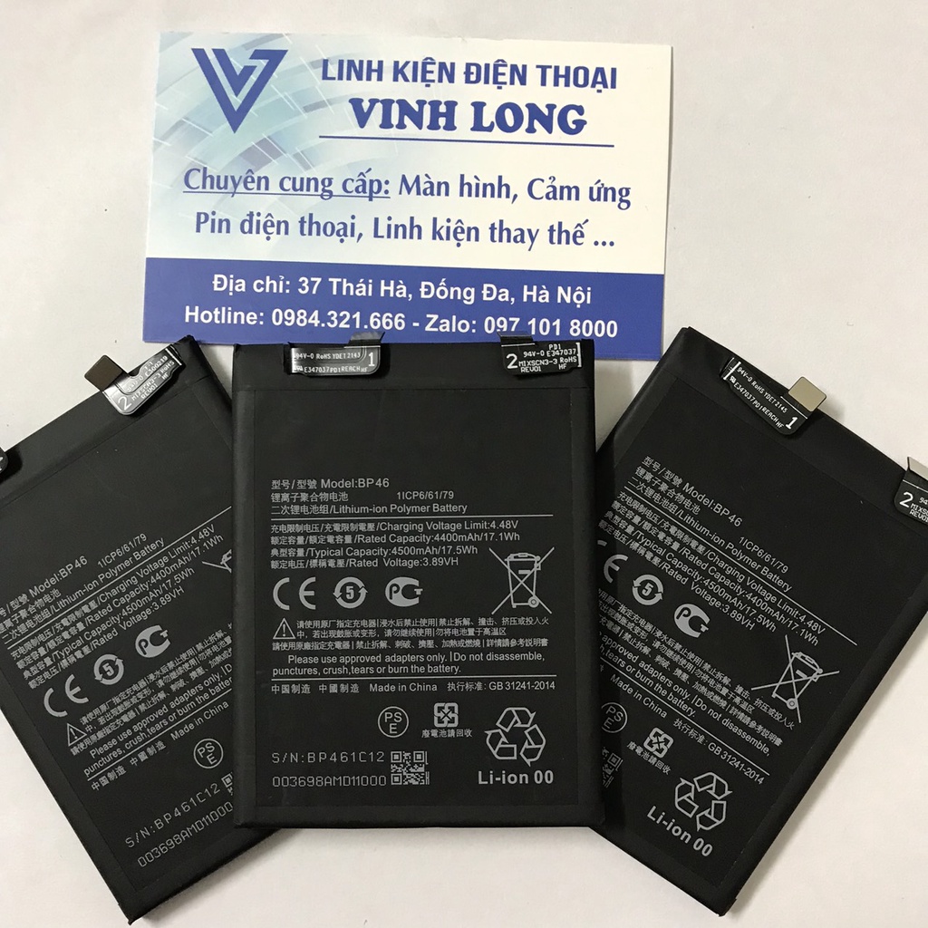 Pin Xiaomi Mi12, Mi12X  - NEW