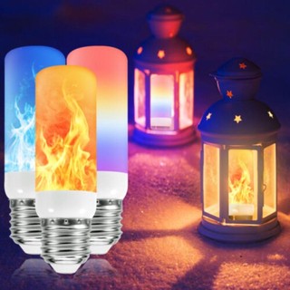 HZLING Bóng đèn tiệc 4 chế độ Hiệu ứng cháy ngoài trời cho E27