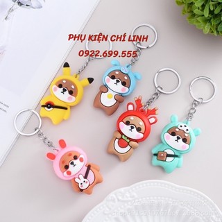 Móc khoá chú chó shiba đáng yêu_ m06