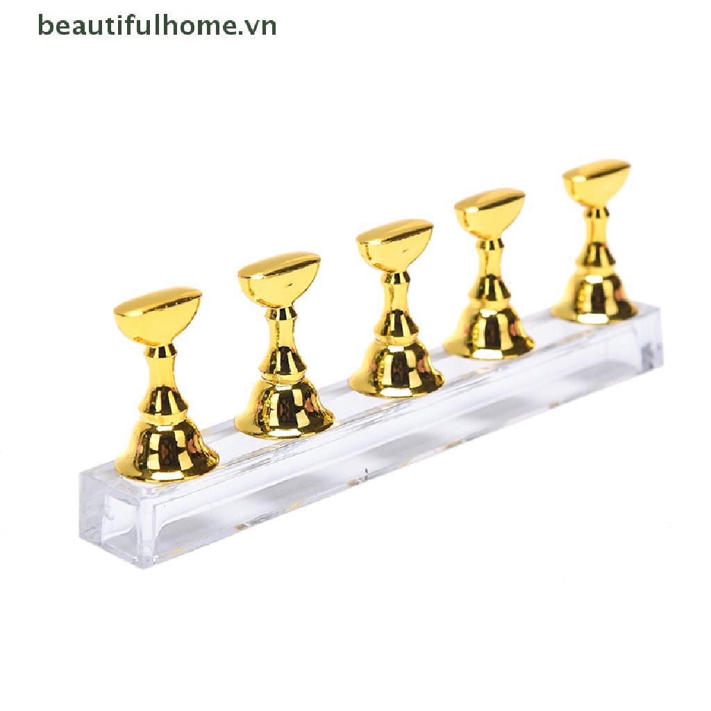 1 Bộ Giá Đỡ Trưng Bày Móng Tay Bằng Acrylic Pha Lê