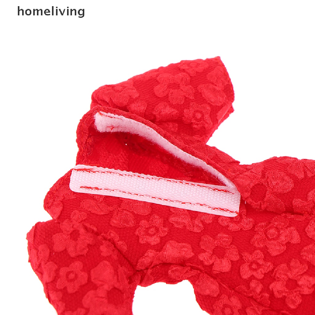 Đầm Dài Tay Phồng In Họa Tiết Xinh Xắn Dành Cho Búp Bê 28-30cm 1 / 6