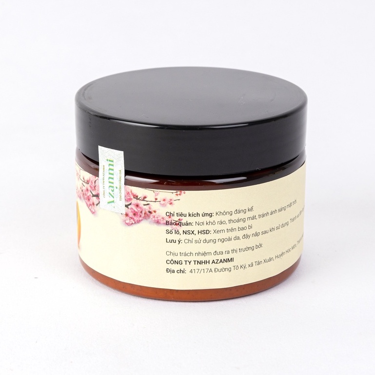 Tẩy tế bào mặt và cơ thể Mơ anh đào cho làn da mềm mại và rạng rỡ 100ml Chính Hãng AZANMI