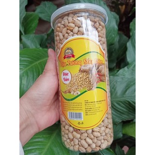 500g đậu nành sấy giòn đóng túi zip