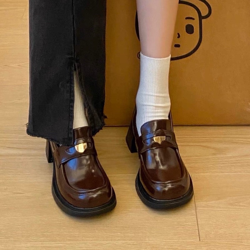 GIÀY LOAFER O33 ĐẾ CAO 6CM
