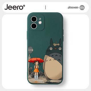 Ốp lưng JEERO mềm dễ thương đẹp độc lạ Cho iPhone 14 13 12 11 Pro Max SE 2020 X XR XS 8 7 ip 6S 6 Plus kute HFF2100