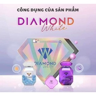 viên uống trắng da Ngọc trinh diamond white ( tem nguyên check được tin nhắn sms gởi td 8077)