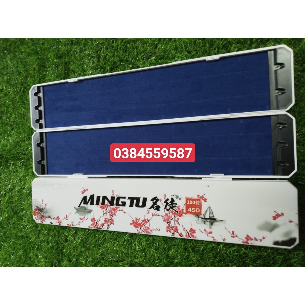 Hộp Đựng thẻo câu đài, lưỡi Câu cá, lưỡi Câu Đôi cao cấp chất liệu ABS 45cm, 50cm, 55cm
