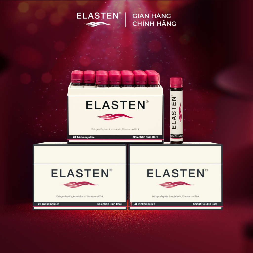 Collagen Elasten - Bộ 3 Hộp  Giúp Da Căng Mịn, Chống Lão Hóa, Tóc Chắc Khỏe 84