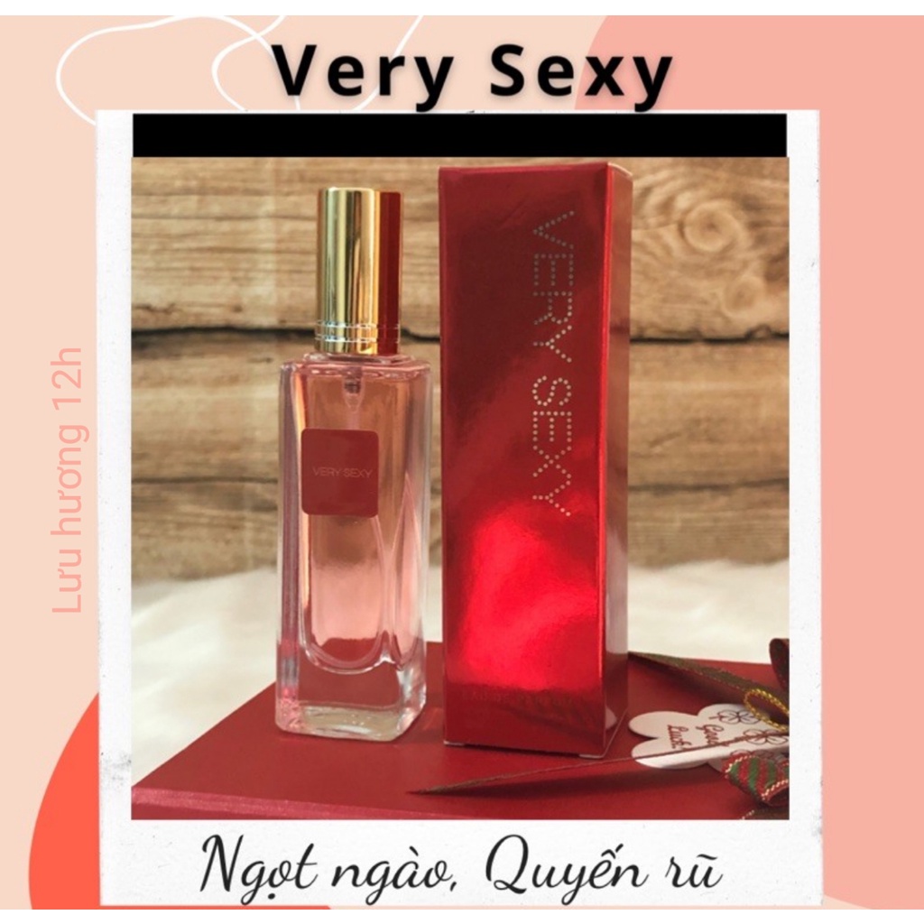 Nước Hoa mini Very Sexy 20ml 6D Thơm Lâu 12h, Hương Thơm Sang Trọng, Quyến Rũ Nước Hoa Nữ Cao Cấp