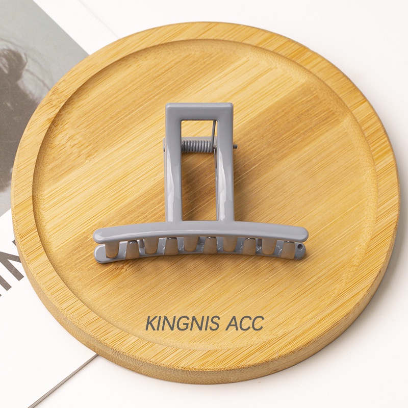 Kẹp Tóc Chất Liệu PC Dày Dặn Thiết Kế Đơn Giản Phong Cách Hàn Quốc